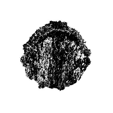 Vektör çizimi. Beyaz arkaplanda soyut öge.   