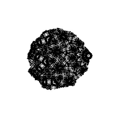 Beyaz arkaplanda soyut bir element. vektör illüstrasyonu          