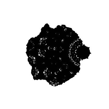 Beyaz arkaplanda soyut bir element. vektör illüstrasyonu          