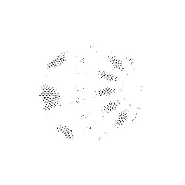 Beyaz arkaplanda soyut bir element. vektör illüstrasyonu          