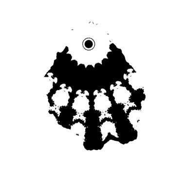 Beyaz arkaplanda soyut bir element. vektör illüstrasyonu          