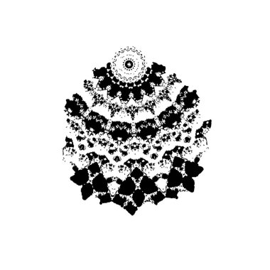 arka plan siyah ve beyaz. vektör çizim       