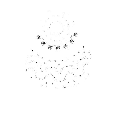 arka plan siyah ve beyaz. vektör çizim       