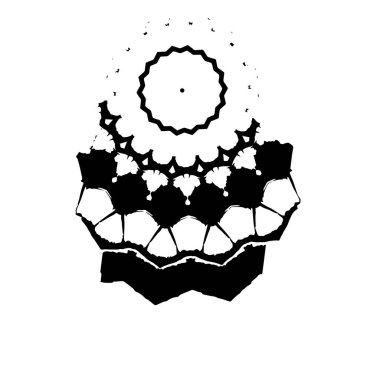 arka plan siyah ve beyaz. vektör çizim       