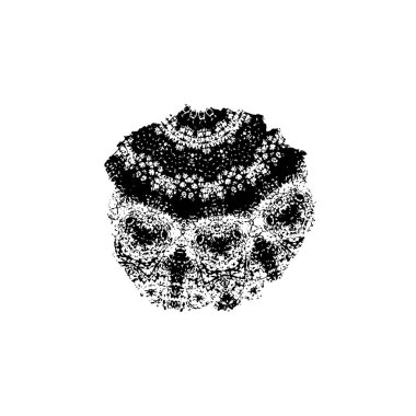 arka plan siyah ve beyaz. vektör çizim       