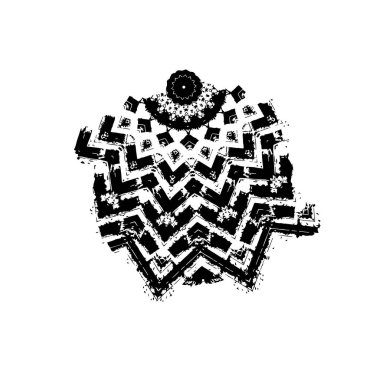 arka plan siyah ve beyaz. vektör çizim       