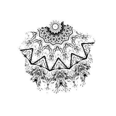 arka plan siyah ve beyaz. vektör çizim       