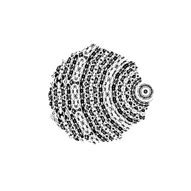 arka plan siyah ve beyaz. vektör çizim       