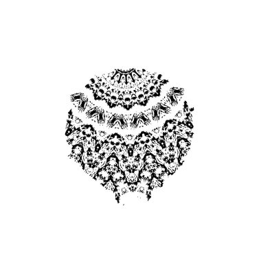 arka plan siyah ve beyaz. vektör çizim       