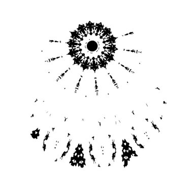 arka plan siyah ve beyaz. vektör çizim       