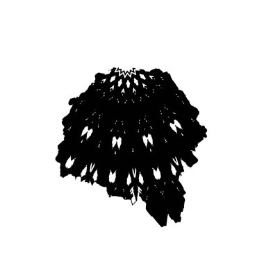 arka plan siyah ve beyaz. vektör çizim       