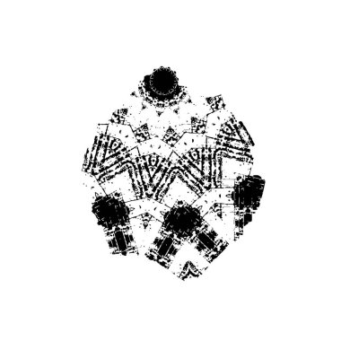 arka plan siyah ve beyaz. vektör çizim       