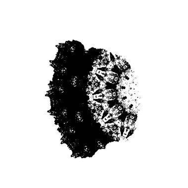 arka plan siyah ve beyaz. vektör çizim       