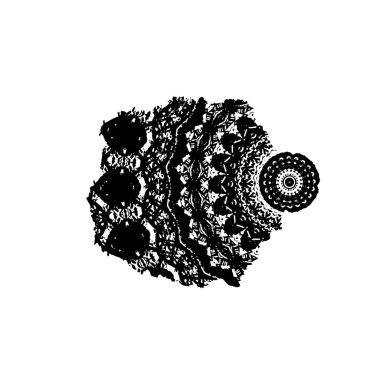 arka plan siyah ve beyaz. vektör çizim       