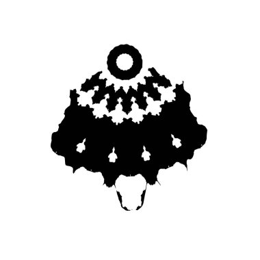 Beyaz arka planda soyut ayrıntı. vektör illüstrasyonu    