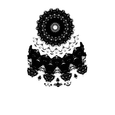 Beyaz arka planda soyut ayrıntı. vektör illüstrasyonu    