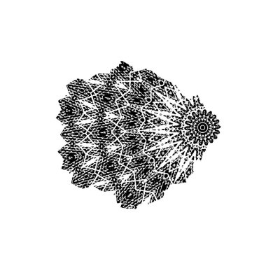 Soyut tek renkli arkaplan. Siyah ve beyaz vektör çizimi 