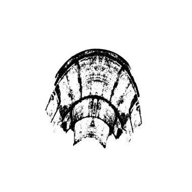 Soyut tek renkli arkaplan. Siyah ve beyaz vektör çizimi 