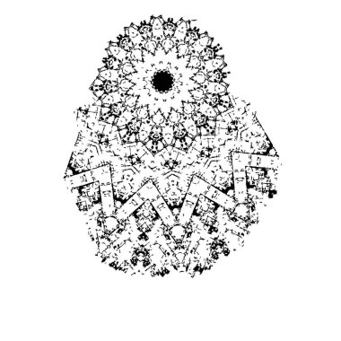 Soyut tek renkli arkaplan. Siyah ve beyaz vektör çizimi 