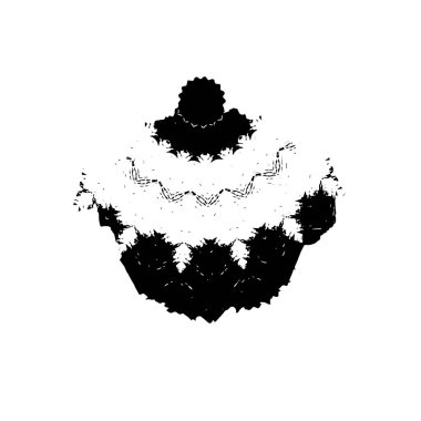 Soyut tek renkli arkaplan. Siyah ve beyaz vektör çizimi 