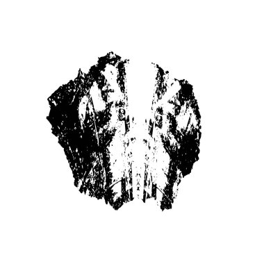 Beyaz arka planda soyut grunge siyah nokta. vektör illüstrasyonu