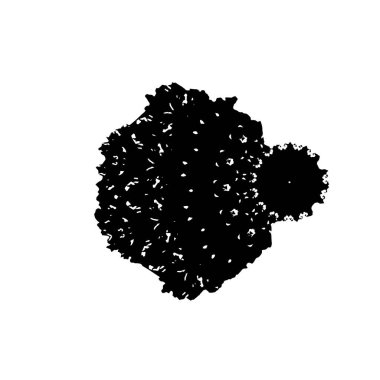  Soyut doku, siyah beyaz arkaplan. vektör illüstrasyonu   