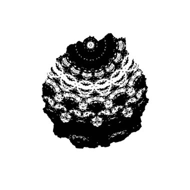  Soyut doku, siyah beyaz arkaplan. vektör illüstrasyonu   