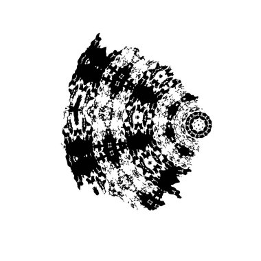  Soyut doku, siyah beyaz arkaplan. vektör illüstrasyonu   