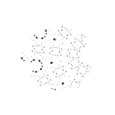 grunge mürekkebi sıçrama vuruşu