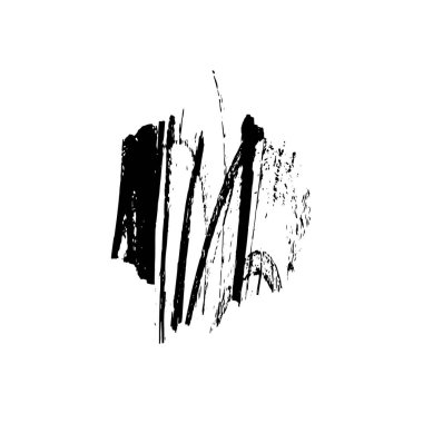 grunge mürekkebi sıçrama vuruşu