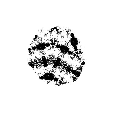 grunge mürekkebi sıçrama vuruşu