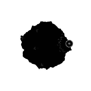 grunge mürekkebi sıçrama vuruşu