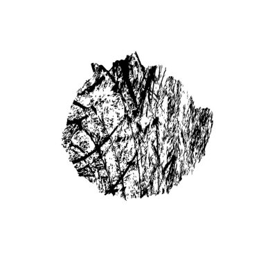 grunge mürekkebi sıçrama vuruşu