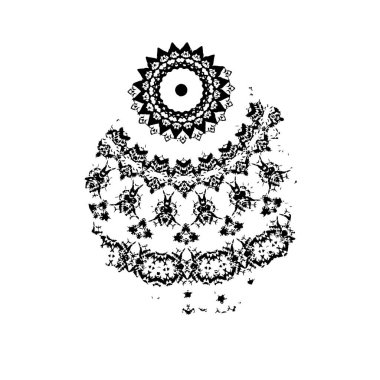 grunge mürekkebi sıçrama vuruşu