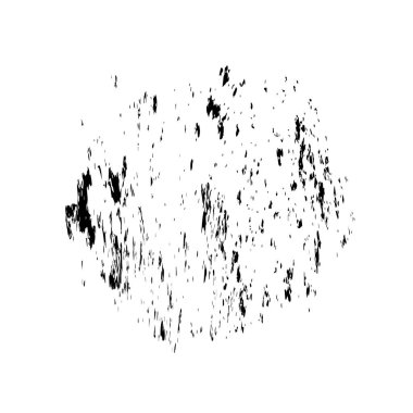 Beyaz arka planda soyut grunge siyah nokta. vektör illüstrasyonu