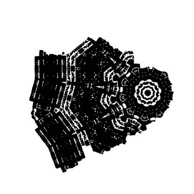 siyah grunge sıkıntılı eski arkaplan