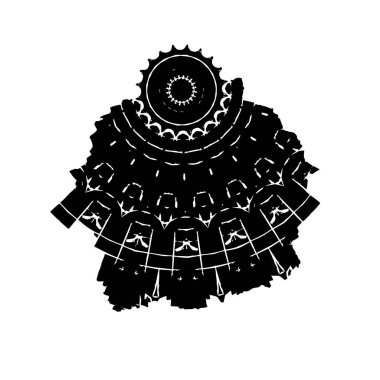 grunge mürekkebi sıçrama vuruşu