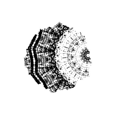 grunge mürekkebi sıçrama vuruşu