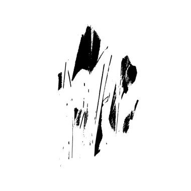 Fırça darbeleriyle tek renkli arkaplanın vektör illüstrasyonu.