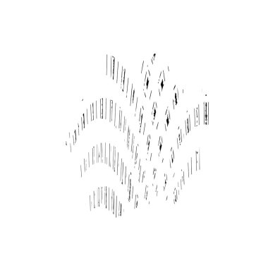 Fırça darbeleriyle tek renkli arkaplanın vektör illüstrasyonu.