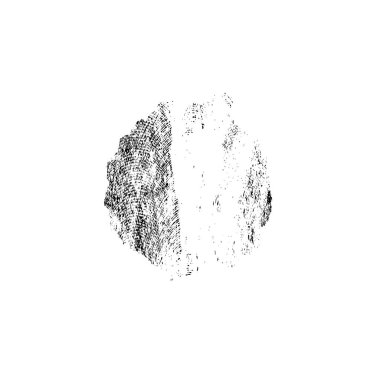 Beyaz arka planda soyut grunge siyah nokta. vektör illüstrasyonu