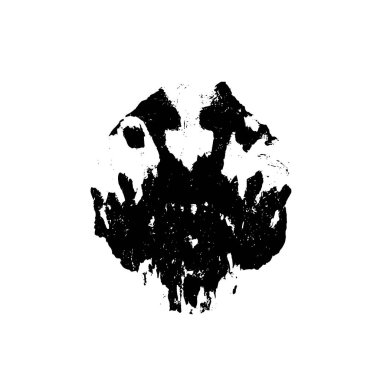 Fırça darbeleriyle tek renkli arkaplanın vektör illüstrasyonu.