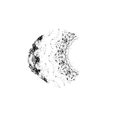 Fırça darbeleriyle tek renkli arkaplanın vektör illüstrasyonu.