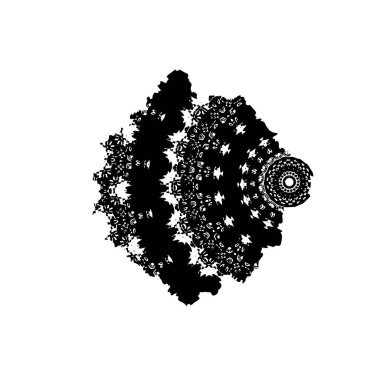 Fırça darbeleriyle tek renkli arkaplanın vektör illüstrasyonu.