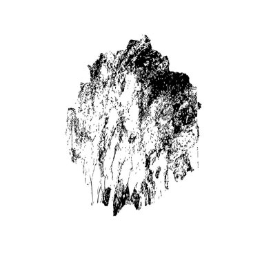 Fırça darbeleriyle tek renkli arkaplanın vektör illüstrasyonu.