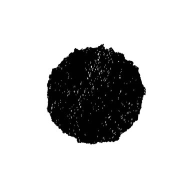 siyah mürekkep fırçası darbesi beyaz arkaplanda izole edildi