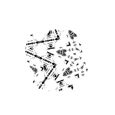  Soyut doku, siyah beyaz arkaplan. vektör illüstrasyonu   