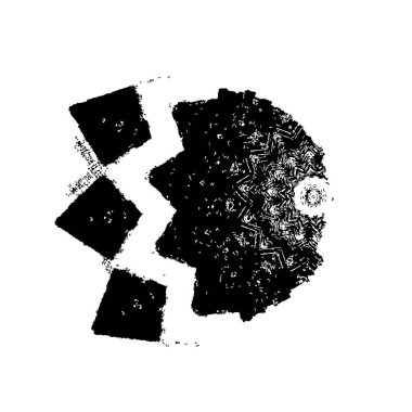 Grunge dokusu. Soyut siyah beyaz arka plan. Tek renkli vintage yüzey        