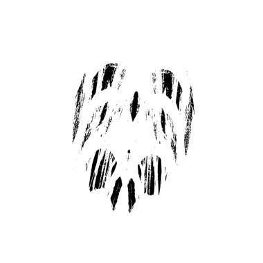 Grunge dokusu. Soyut siyah beyaz arka plan. Tek renkli vintage yüzey        