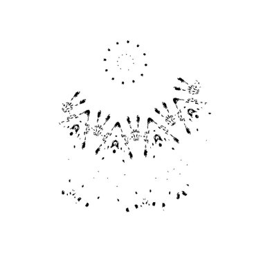 Grunge dokusu. Soyut siyah beyaz arka plan. Tek renkli vintage yüzey        